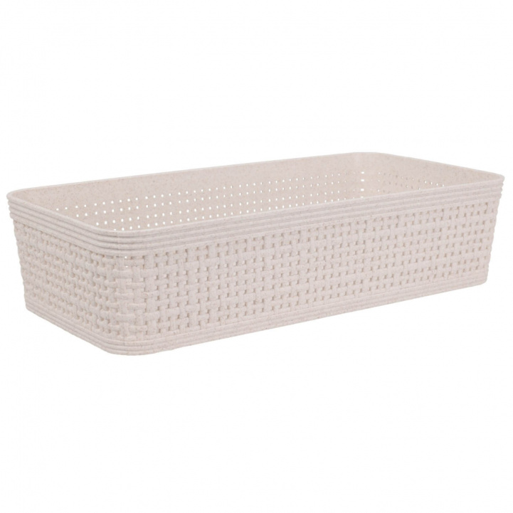 Storage basket 25x13cm 2-pack in the group Home & Interior / Storage at Campingvaruhuset i Norden AB (80925)