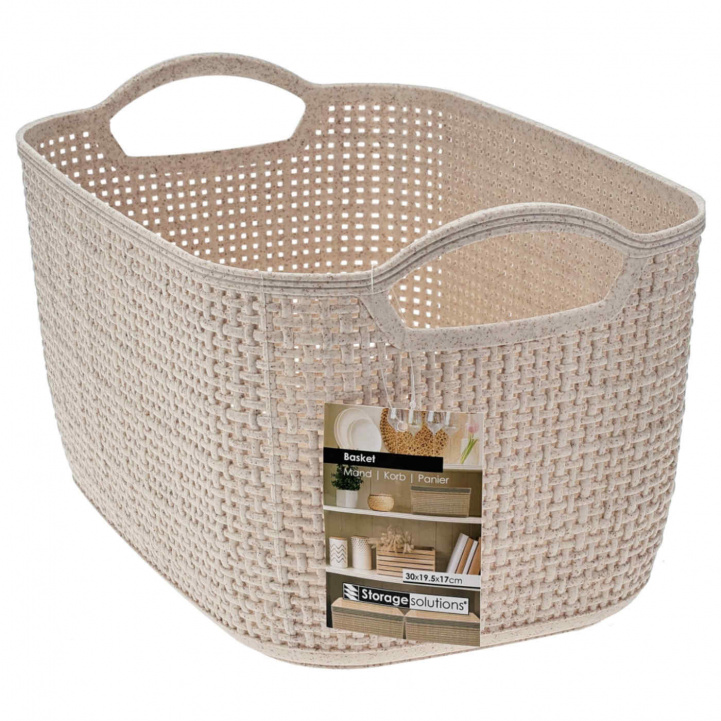 Storage Basket 30x19cm in the group Home & Interior / Storage at Campingvaruhuset i Norden AB (80926)