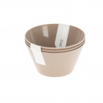 Bowl Stripe 12cm in Plastic 3-pack Bowl Stripe 12cm in Plastic 3-pack