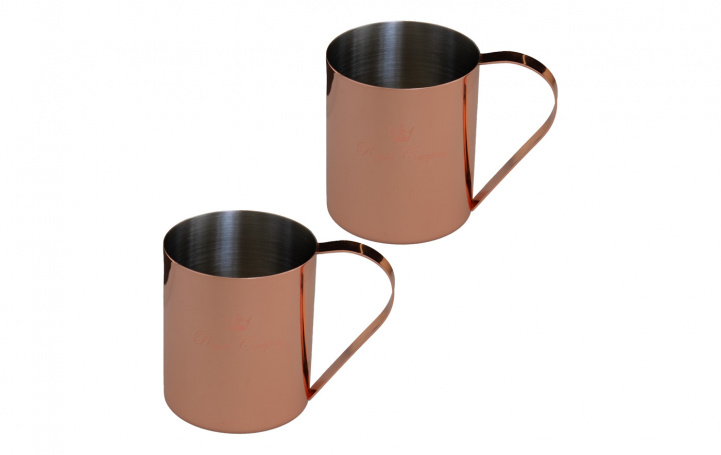 Royal Camping Copper-Plated Beer Mug 2-Pack in the group Household & Kitchen / Glass & Mugs / Mugs and Coffee Cups at Campmarket (80965)