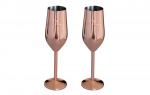 Royal Camping Copper-Plated Champagne Glasses 2-Pack Royal Camping Copper-Plated Champagne Glasses 2-Pack