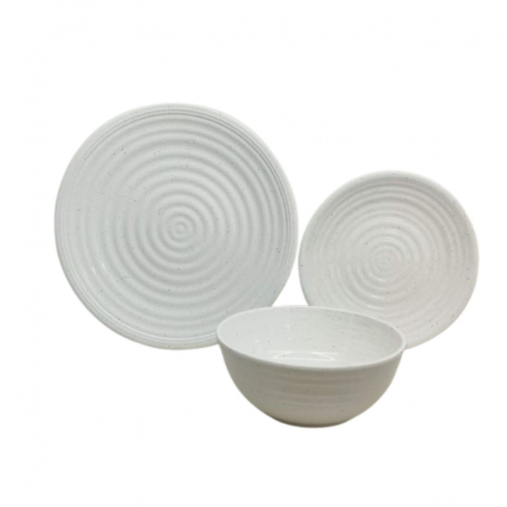 Servis Granite Pearl 12 pieces in the group Household & Kitchen / Serving / Tableware at Campingvaruhuset i Norden AB (81002)