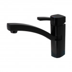 Comet Water Tap Capri Black Rotatable Hose Connector