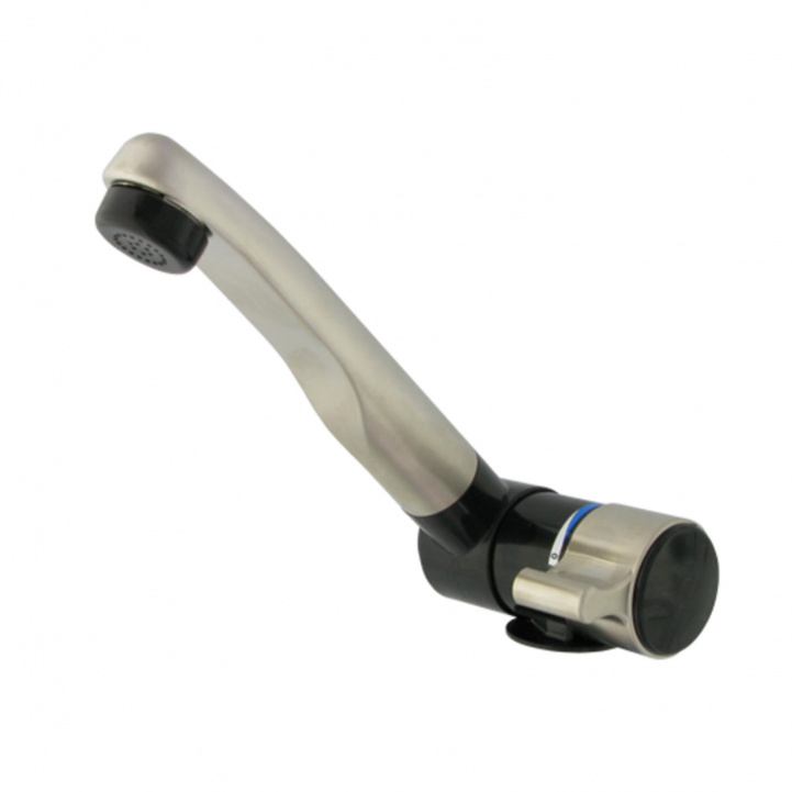 Comet Cold Water Tap London Black/Nickel in the group Water & Sanitation / Water / Water taps / Cold water taps at Campingvaruhuset i Norden AB (81034)