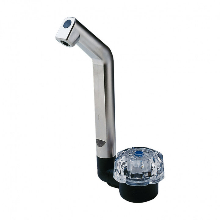 Reich Water Tap Luxury Silver/Matt Cold Water Hose Connector in the group Water & Sanitation / Water / Water taps / Cold water taps at Campingvaruhuset i Norden AB (81043)