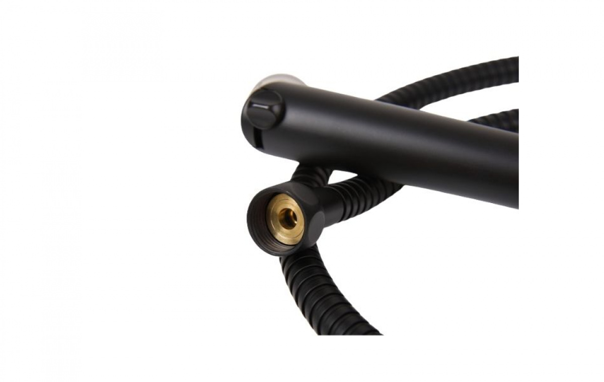 Shower With Hose Black 1.5m in the group Water & Sanitation / Water / Water taps / Shower mixer at Campingvaruhuset i Norden AB (81066)