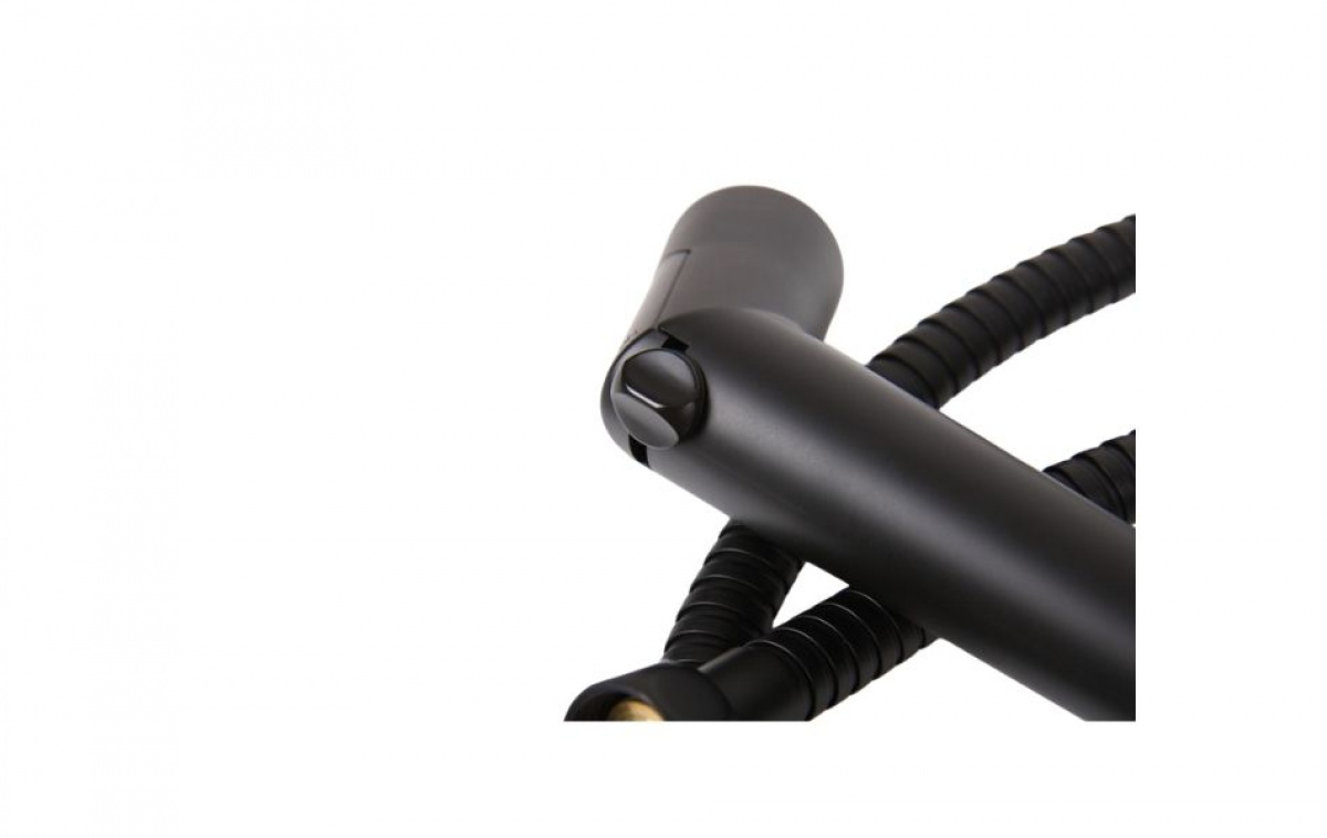 Shower With Hose Black 1.5m in the group Water & Sanitation / Water / Water taps / Shower mixer at Campingvaruhuset i Norden AB (81066)