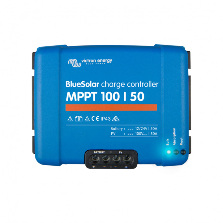 Victron BlueSolar MPPT 100/50 solar charge controller in the group Caravan & Motorhome / Electronics / Solar panels / Solar charge controllers / MPPT at Campmarket (81229)