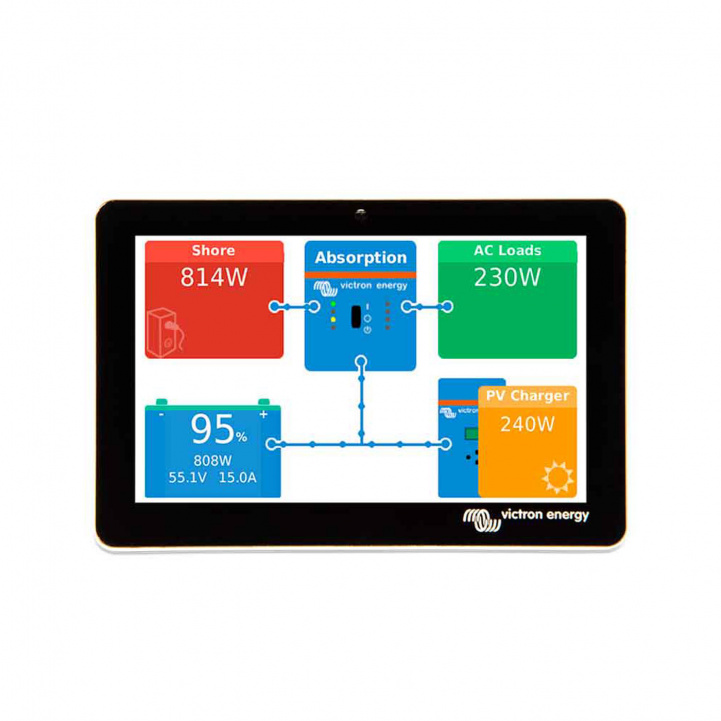 Victron GX Touch 50 in the group Caravan & Motorhome / Electronics / Smart Aids at Campmarket (81261)