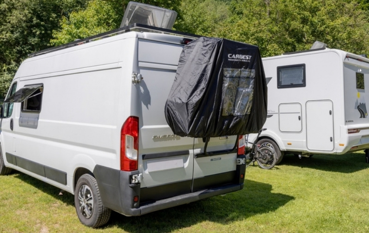Carbest Bike Cover for 2-3 Bikes in the group Caravan & Motorhome / Chassis / Bicycle rack / Accessories at Campingvaruhuset i Norden AB (81308)