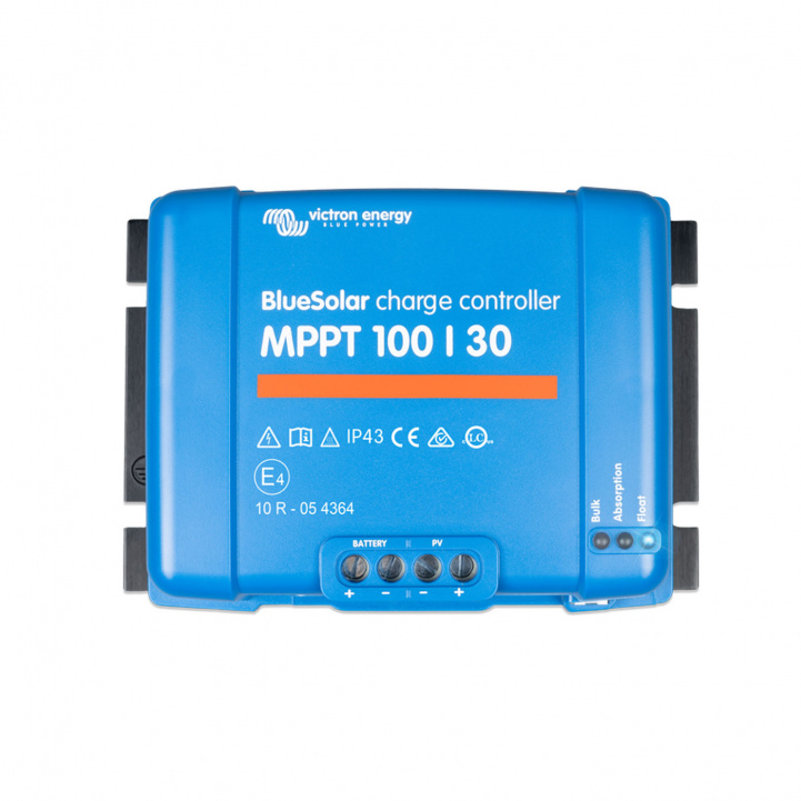 Victron BlueSolar MPPT 100/30 solar charge controller in the group Caravan & Motorhome / Electronics / Solar panels / Solar charge controllers / MPPT at Campingvaruhuset i Norden AB (81340)