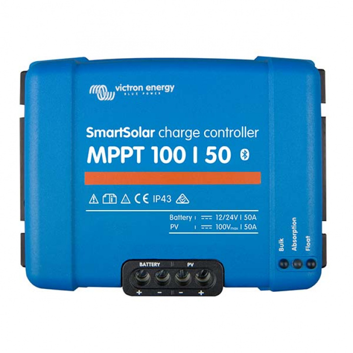Victron Solar Charge Controller SmartSolar MPPT 100/50 in the group Caravan & Motorhome / Electronics / Solar panels / Solar charge controllers / MPPT at Campingvaruhuset i Norden AB (81343)