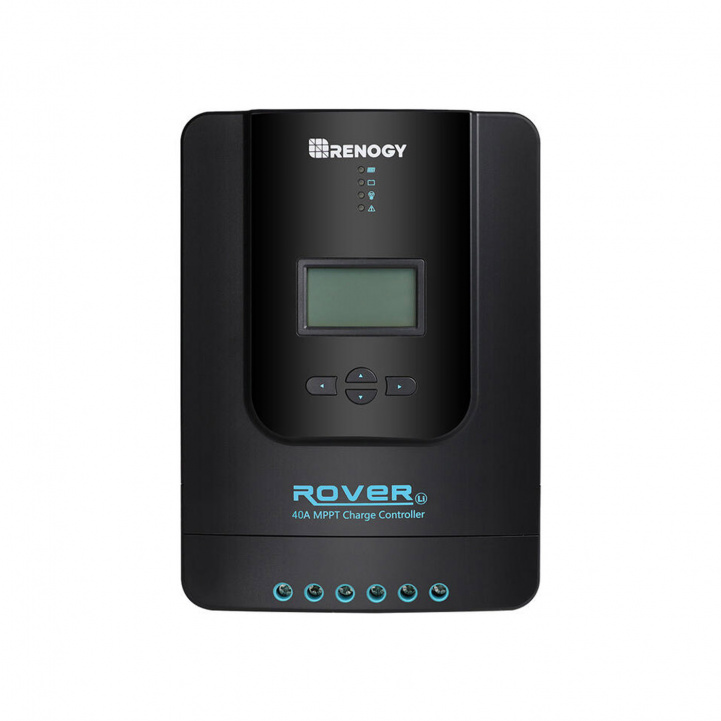 Renogy Rover Li 40A MPPT in the group Caravan & Motorhome / Electronics / Solar panels / Solar charge controllers / MPPT at Campingvaruhuset i Norden AB (81457)