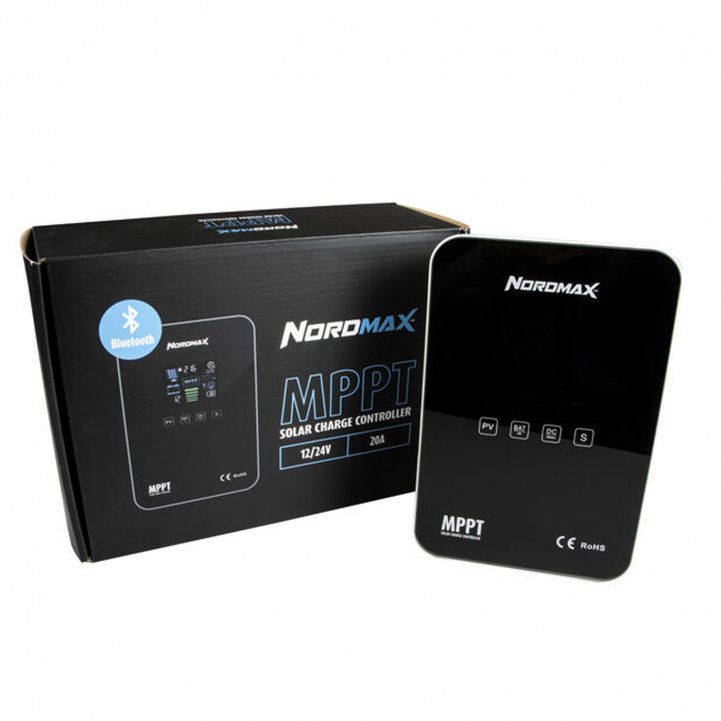 Nordmax MPPT Regulator 20A in the group Caravan & Motorhome / Electronics / Solar panels / Solar charge controllers / MPPT at Campingvaruhuset i Norden AB (81466)
