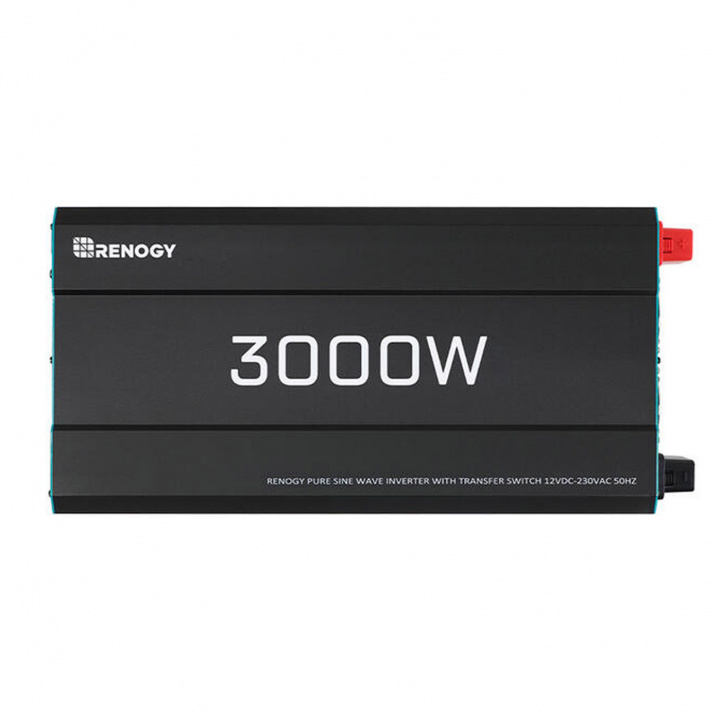 Renogy Inverter/UPS 12V 3000W Pure Sine Wave in the group Caravan & Motorhome / Electronics / Batteries & Converters / Inverter & Converter / Converter 12V To 230V at Campingvaruhuset i Norden AB (81471)