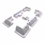 Nordmax Solar Panel Mount ABS White