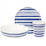 Dinner Set Melamine Navy 12 Pcs Dinner Set Melamine Navy 12 Pcs