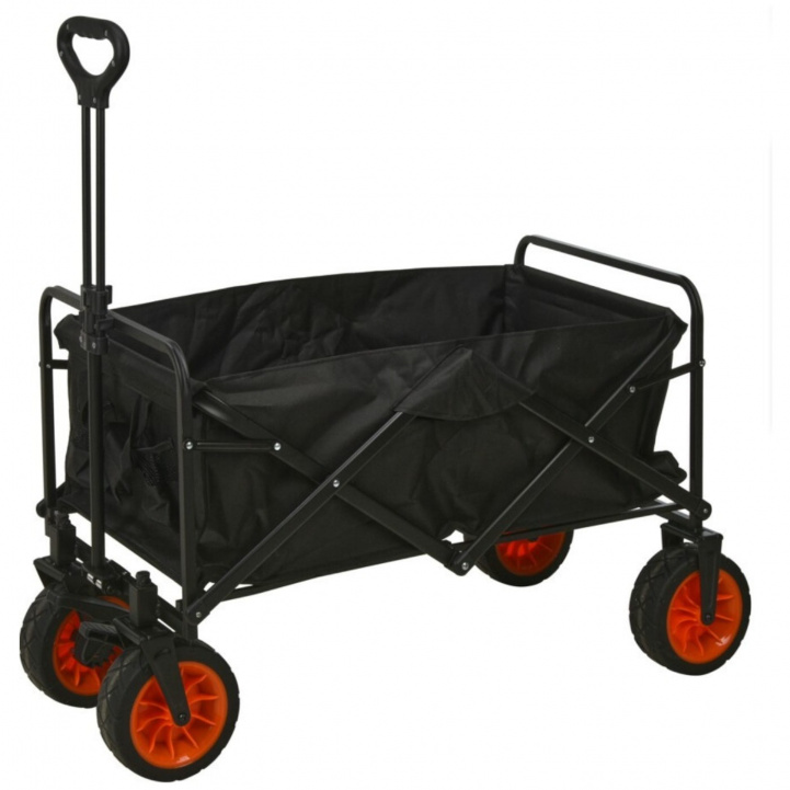 Beachwagon Foldable Black in the group Other / Transport carts at Campingvaruhuset i Norden AB (81681)