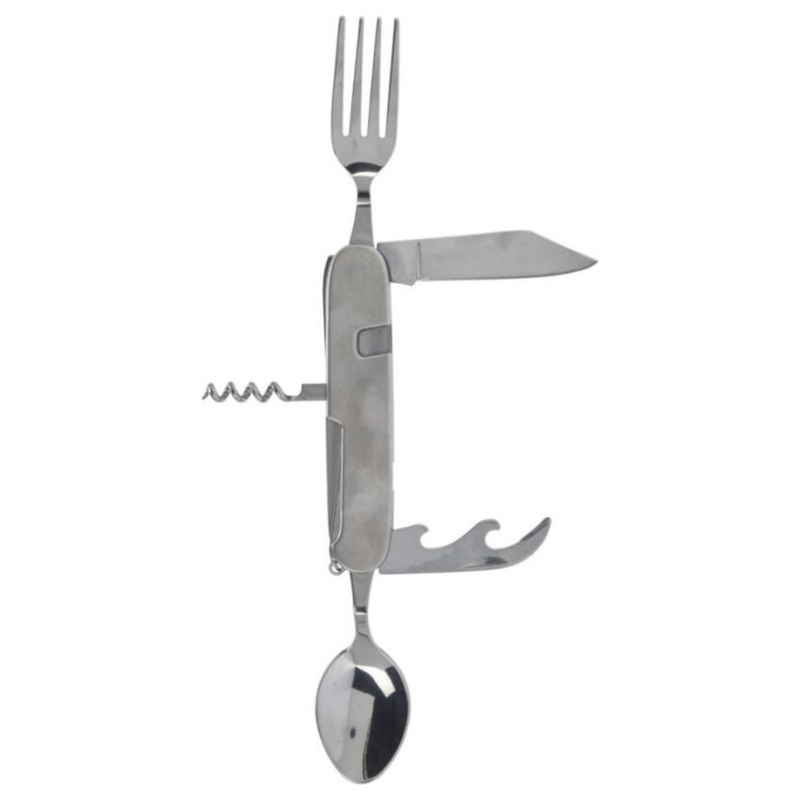 Pocket Knife with Cutlery 8 Pieces in the group Outdoor / Camping kitchen & Cooking utensils at Campmarket (81686)