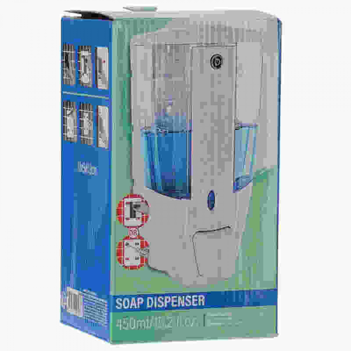 Soap Dispenser 450ml in the group Household & Kitchen / Laundry, Cleaning & Dishes / Dish rack at Campmarket (81827)