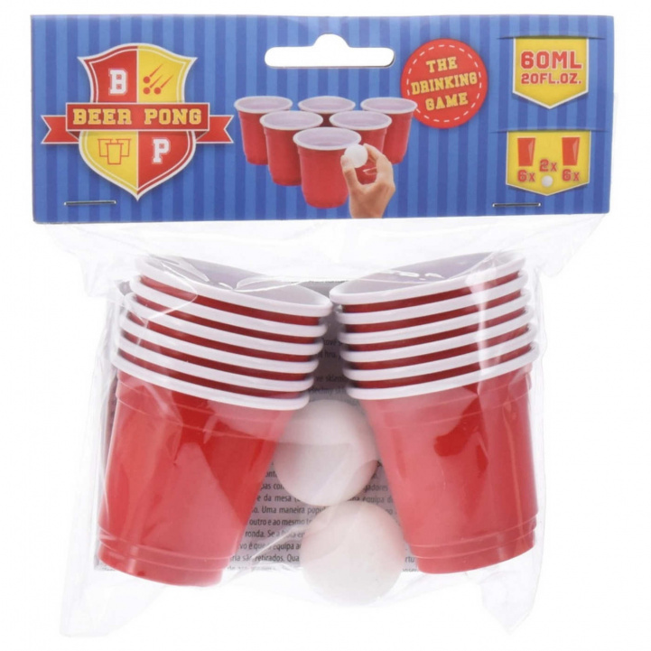 Beer Pong Set in the group Other / Toys & Games at Campingvaruhuset i Norden AB (81832)