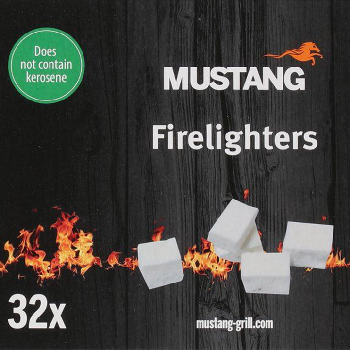 White Firelighters 32 pcs in the group Household & Kitchen / Grills / Grill accessories at Campingvaruhuset i Norden AB (81915)