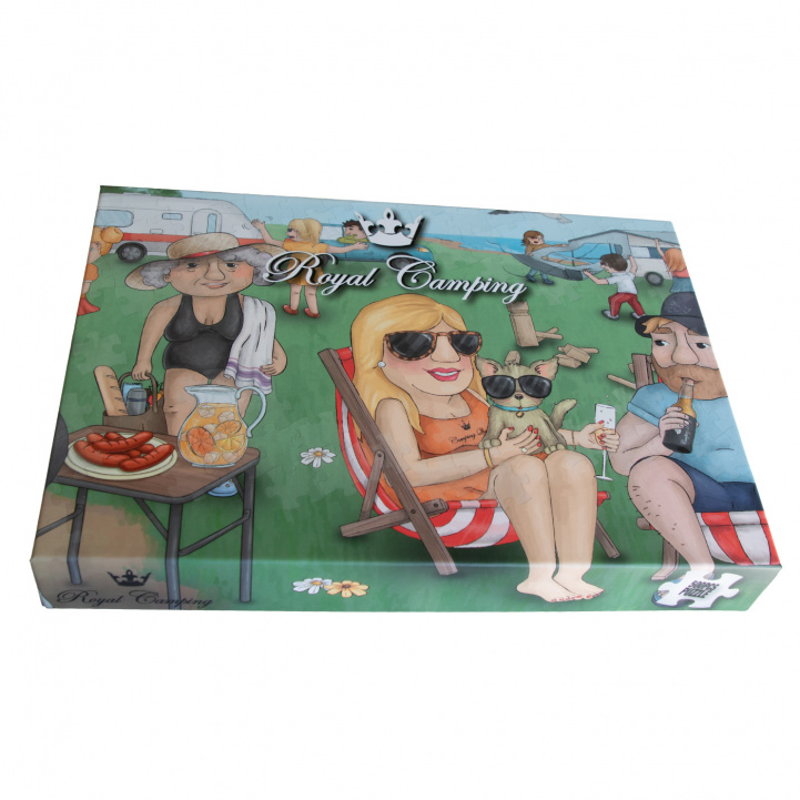 Royal Camping Puzzle Vacation 500 Pieces in the group Other / Toys & Games at Campmarket (82001)