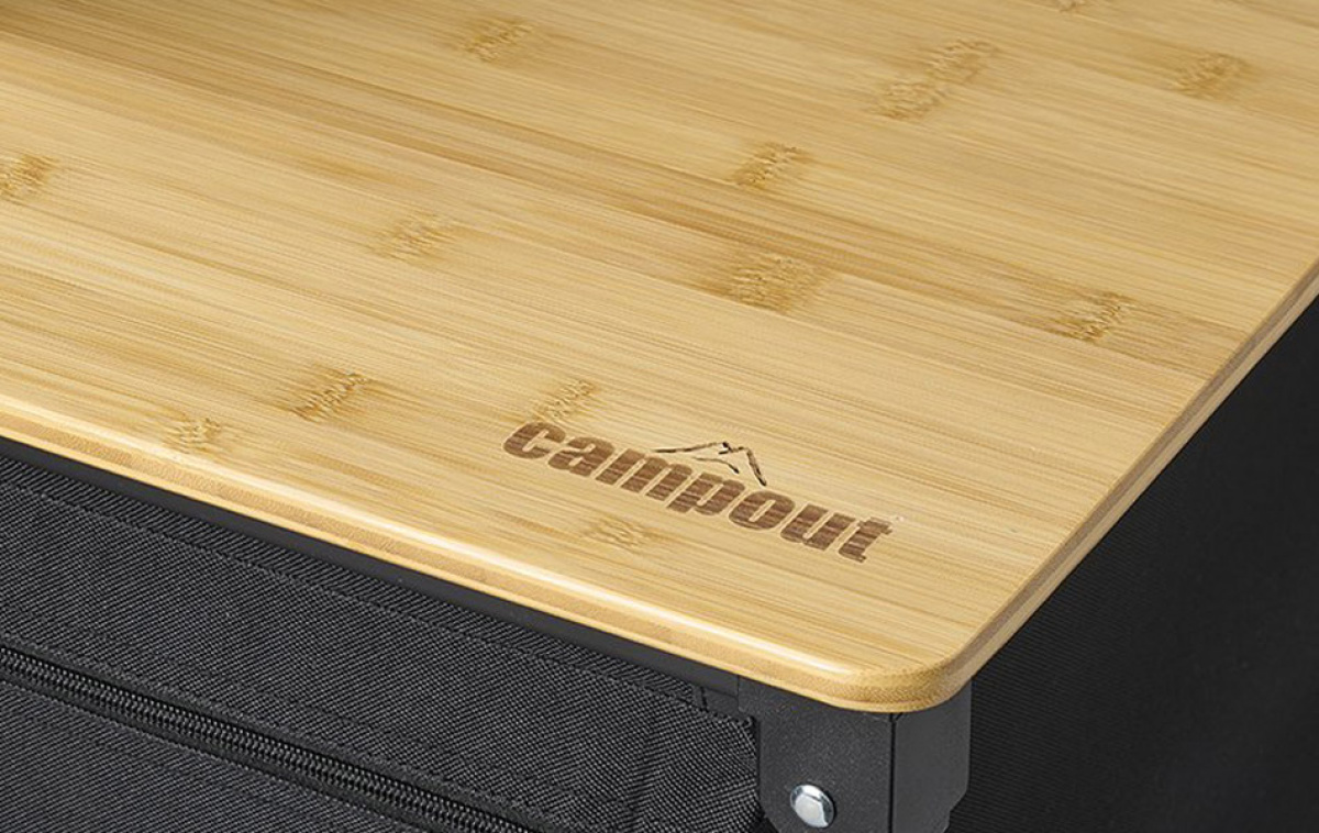 Campout Camping Kitchen Foldable in the group Camping furniture / Furniture / Storage furniture & Accessories at Campingvaruhuset i Norden AB (82025)