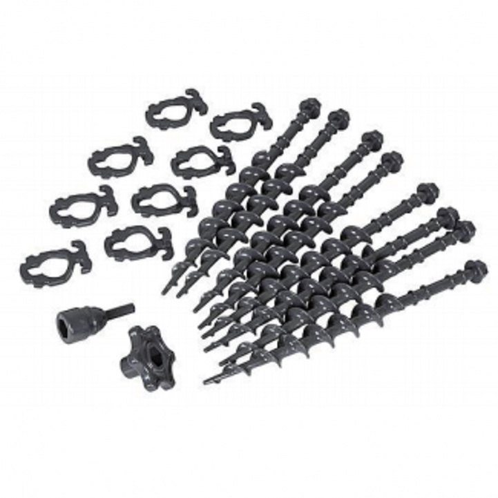 Ground Screw set 18 pieces in the group Awning & Canopies / Accessories-Parts / Awning accessories at Campingvaruhuset i Norden AB (82030)