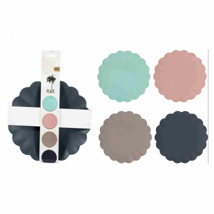 Plastic Plate Cute in the group Household & Kitchen / Serving / Plates at Campingvaruhuset i Norden AB (82040)