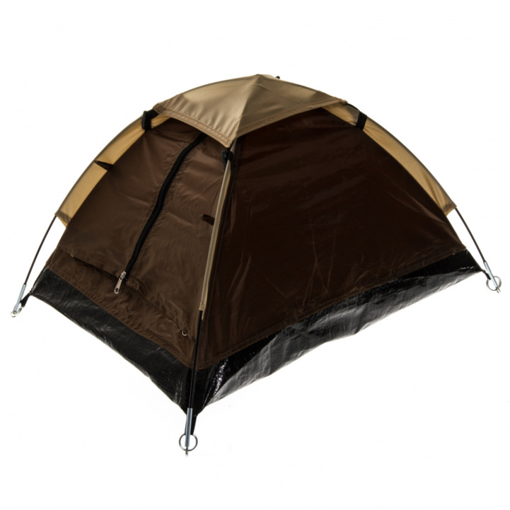 Atom Dome Tent For 2 People Brown in the group Outdoor / Camping tent at Campmarket (82171)