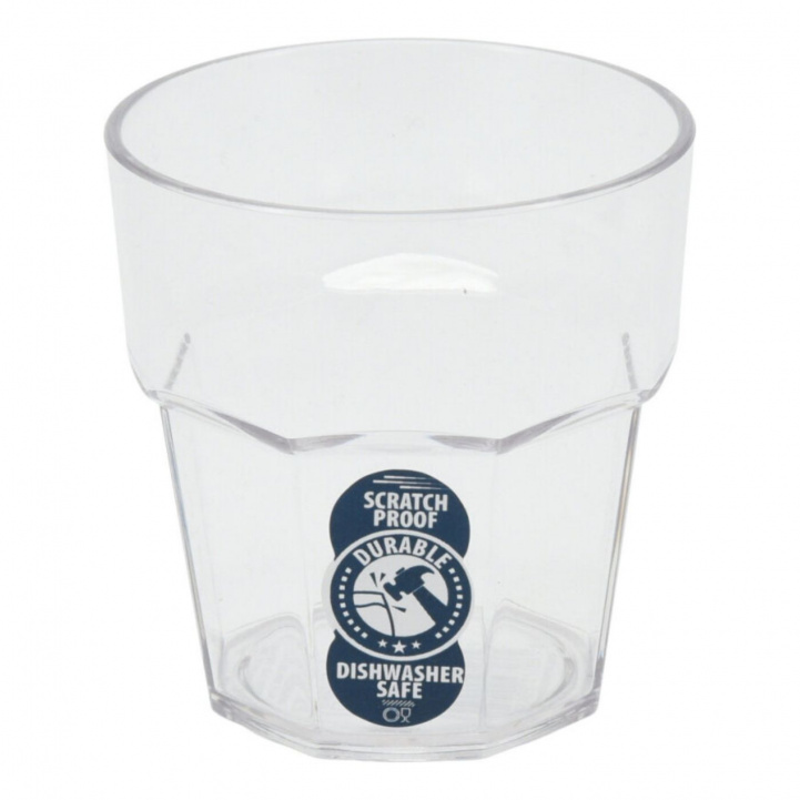 Drinking Glass Plastic 275 ml in the group Household & Kitchen / Glass & Mugs / Drinking glass at Campmarket (82249)