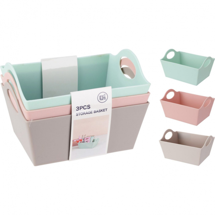 Storage Basket 3-pack in the group Home & Interior / Storage at Campmarket (82272)