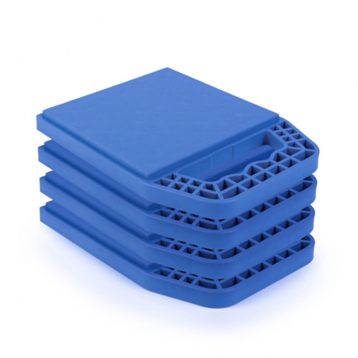 Carbest Corner steady plates with Handle Set of 4 pieces in the group Caravan & Motorhome / Chassis / Training wheels at Campmarket (82281)