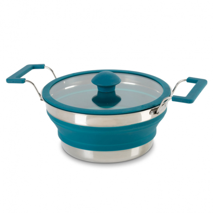 Camp4 Pot 2L Collapsible in Silicone in the group Household & Kitchen / Kitchen accessories / Pots and Pans at Campmarket (82285)