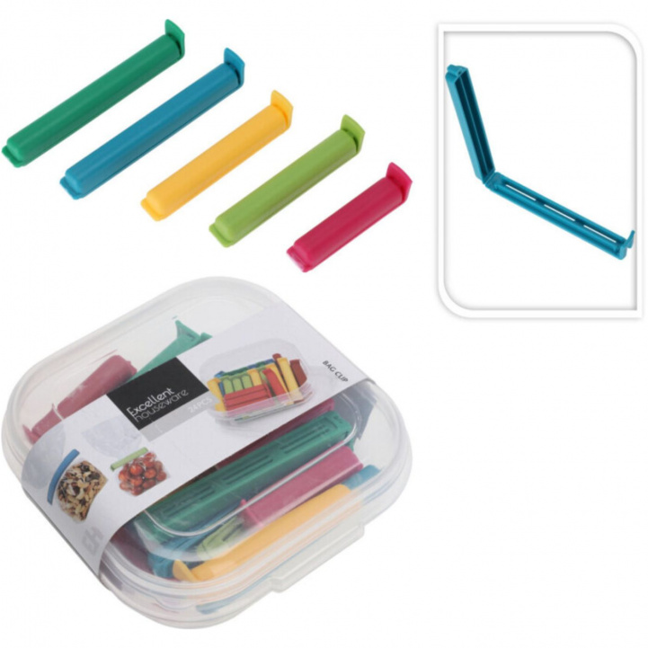 Sealing Clips 24-Pack in the group Household & Kitchen / Kitchen accessories / Food & Pantry Storage at Campingvaruhuset i Norden AB (82302)