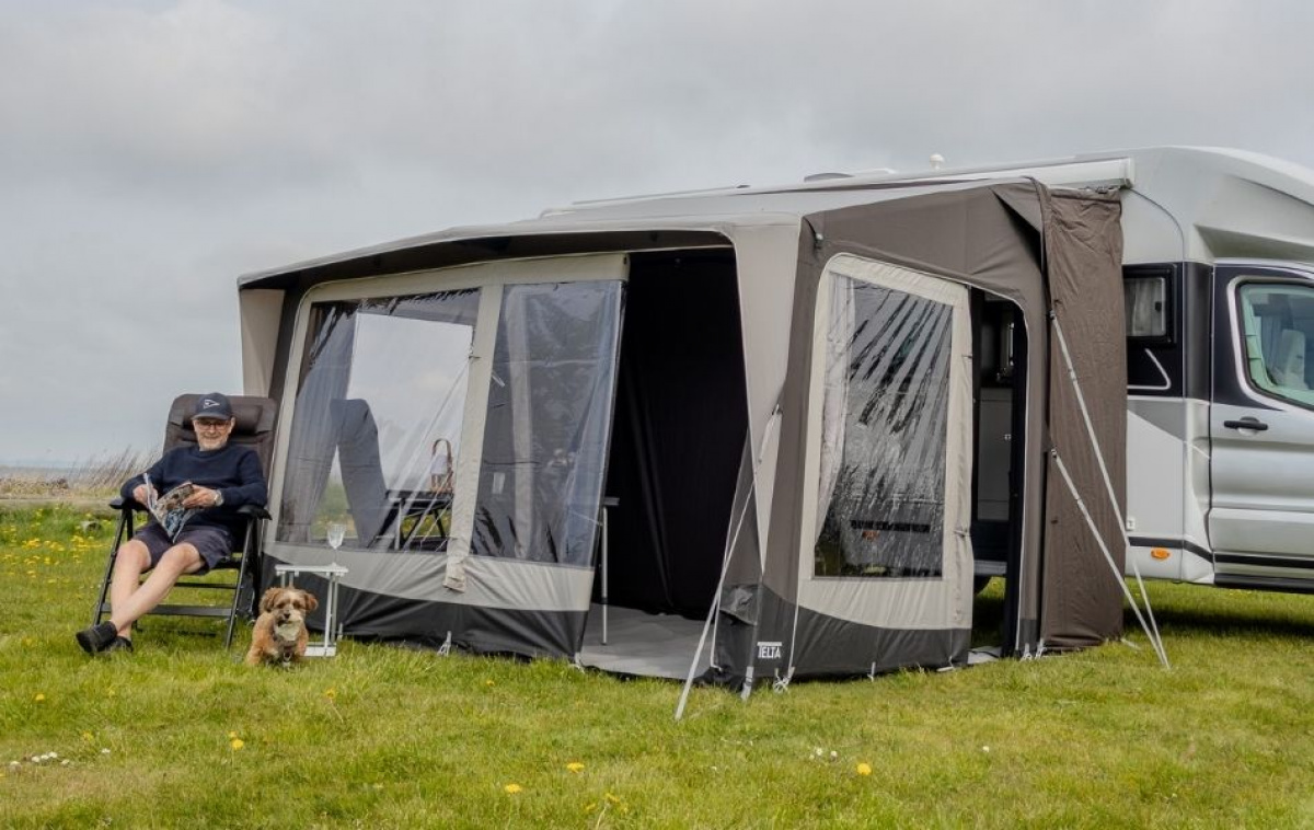 Telta Core Drive-Away 330 in the group Awning & Canopies / Awning Motorhome / Air tent Motorhome / Tent Air Tent Motorhome at Campingvaruhuset i Norden AB (82309)