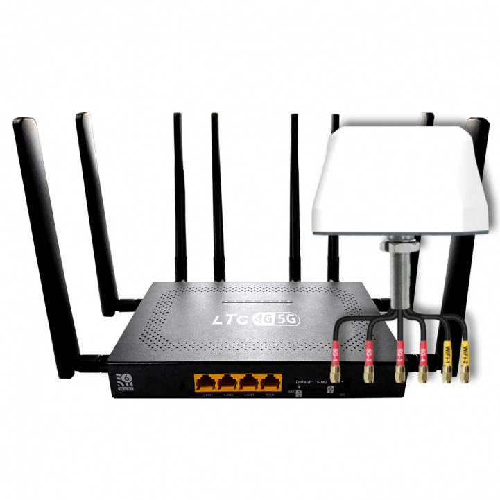 LTC 5G Router and Antenna Kit in the group Caravan & Motorhome / Electronics / Internet & WiFi at Campmarket (82339)