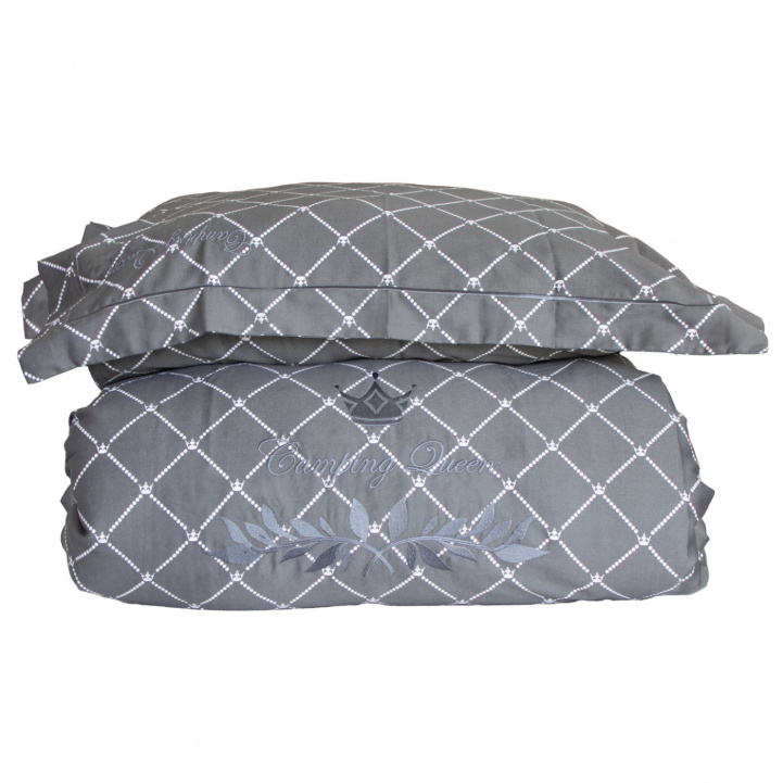 Royal Camping Bedding Set Camping Queen Grey in the group Home & Interior / Textiles / Bedding at Campingvaruhuset i Norden AB (82346)