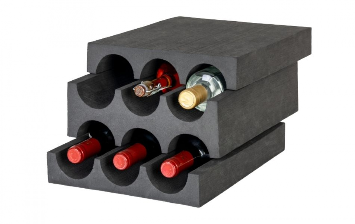 Bottle Holder for 6 Bottles in the group Household & Kitchen / Kitchen accessories / Food & Pantry Storage at Campingvaruhuset i Norden AB (82354)