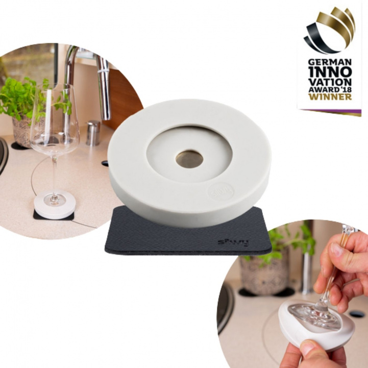 Silwy Wine Glass Foot Cover Magnet in the group Household & Kitchen / Glass & Mugs / Wine glass at Campingvaruhuset i Norden AB (82355)