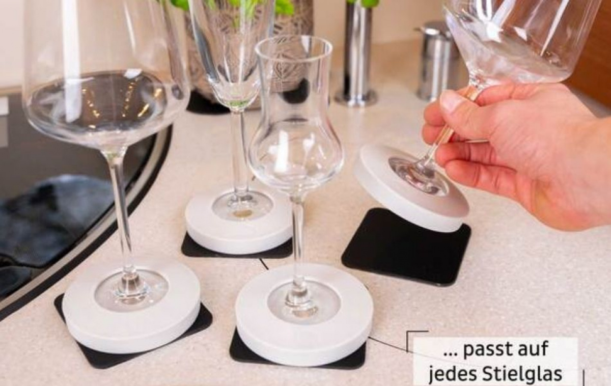 Silwy Wine Glass Foot Cover Magnet in the group Household & Kitchen / Glass & Mugs / Wine glass at Campingvaruhuset i Norden AB (82355)