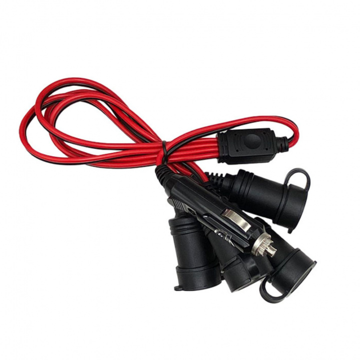 12V Splitter Cable 1 to 4 Sockets in the group Caravan & Motorhome / Electronics / Switches & In/Outlets / 12V outlet at Campmarket (82508)