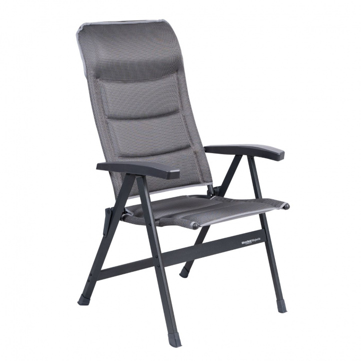 Westfield Camping Chair Majestic Grey in the group Camping furniture / Camping chairs / Reclining chairs at Campingvaruhuset i Norden AB (82532)