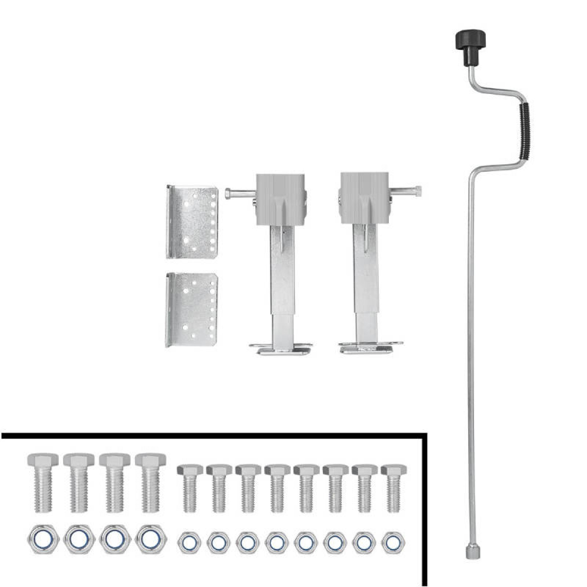 ProPlus Motorhome Support Legs 330–530 mm 2-pack in the group Caravan & Motorhome / Chassis / Support leg at Campingvaruhuset i Norden AB (82535)