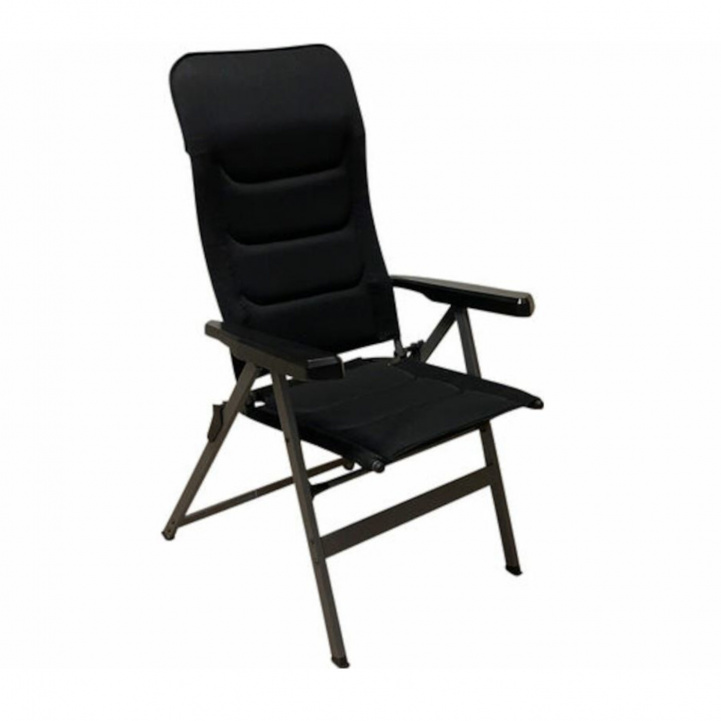 Vengetind Camping Chair Black in the group Camping furniture / Camping chairs / Reclining chairs at Campingvaruhuset i Norden AB (82594)