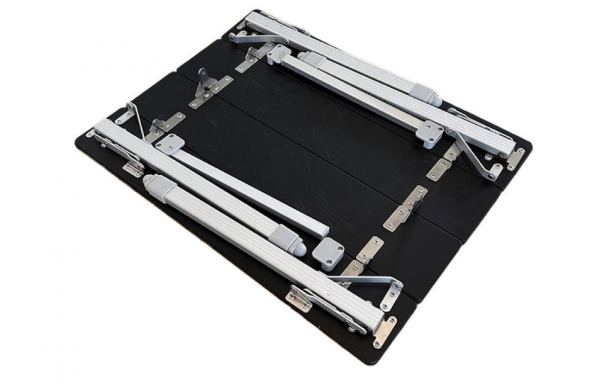 Smart Living Foldable Camping Table Black 65x50 in the group Camping furniture / Camping table at Campmarket (82753)