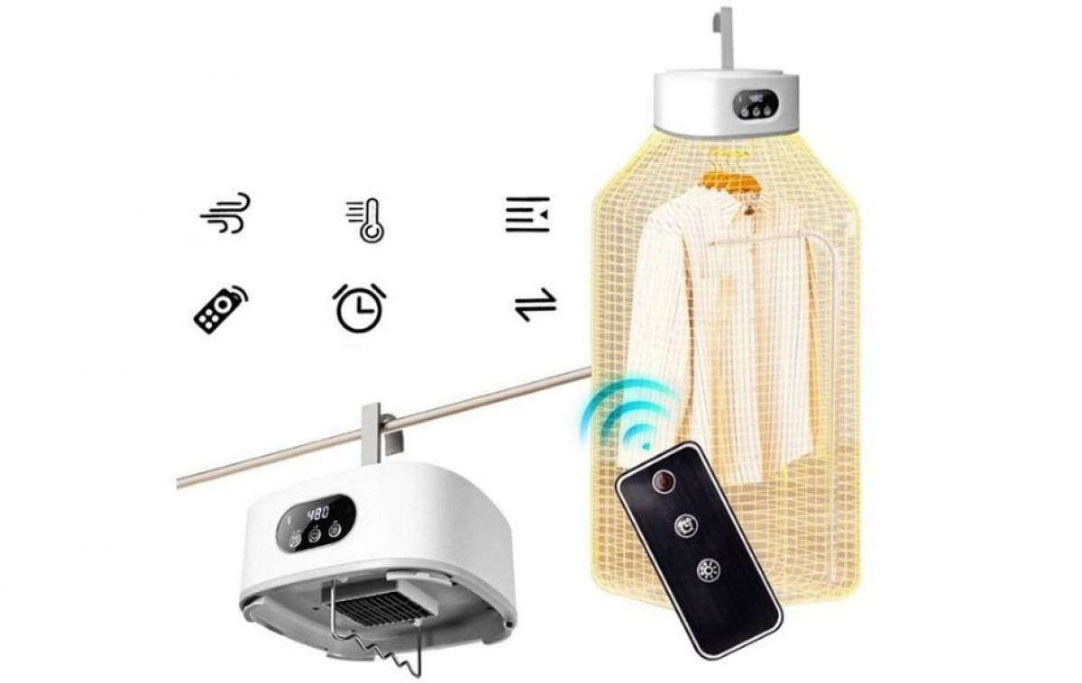 Smart Living Portable Drying Cabinet in the group Household & Kitchen / Laundry, Cleaning & Dishes / Drying racks at Campingvaruhuset i Norden AB (82754)