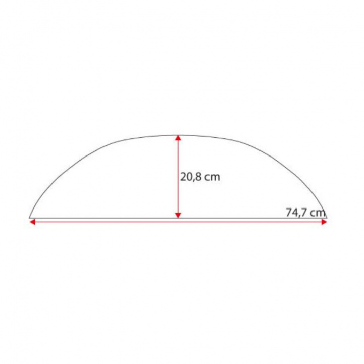 Isabella Wheel Arch Cover Single Hobby 2022- in the group Awning & Canopies / Accessories-Parts / Fitting piece & Coats / Wheelhouse covers at Campingvaruhuset i Norden AB (82771)
