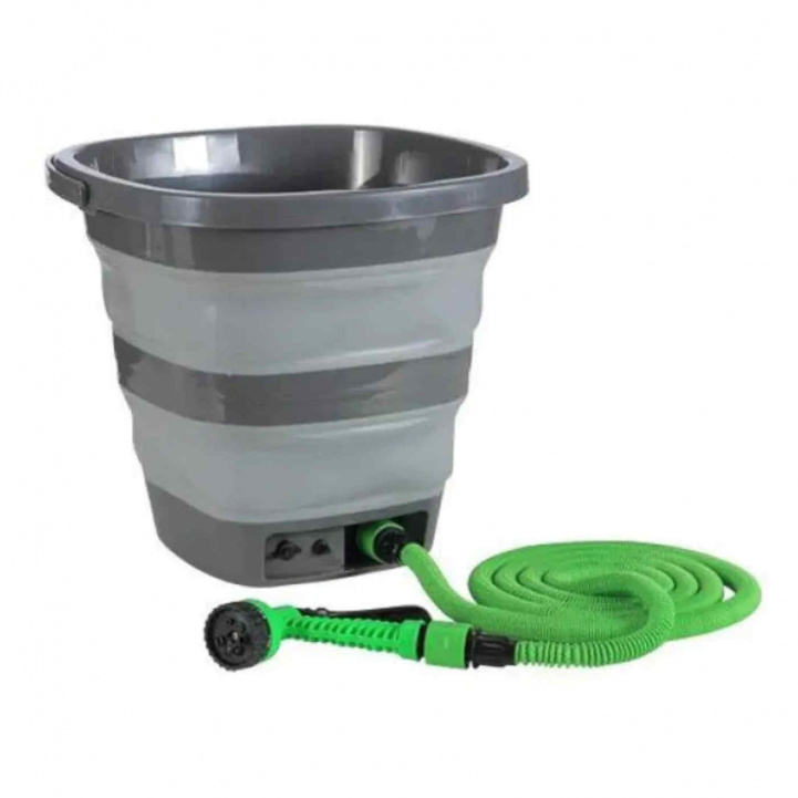 Collapsible Bucket with Rechargeable Pump in the group Water & Sanitation / Cleaning & Maintenance / Cleaning tools at Campingvaruhuset i Norden AB (82789)